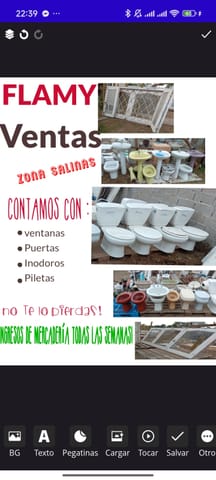 Ventas de artículos varios para el hogar en Salinas (Localidad)