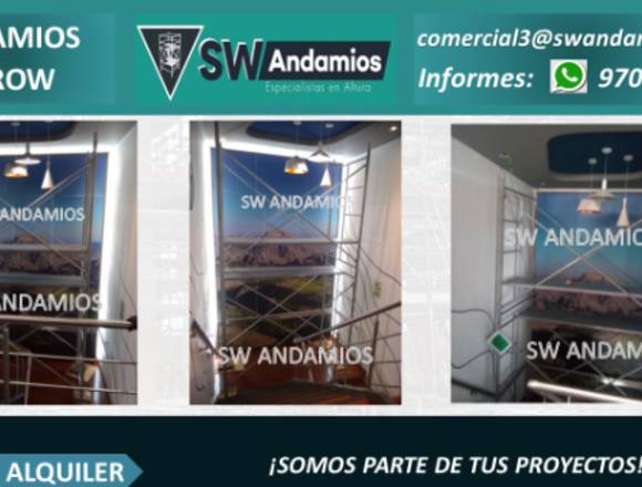 ANDAMIOS CONVENCIONALES - ALQUILER Y VENTA en San Juan de Lurigancho (Lima 36) (Distrito)