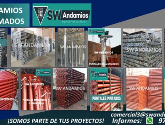 ALQUILER Y VENTA ( ANDAMIOS, PUNTALES Y VALLAS)