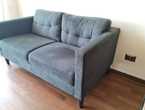 Sofa 2 cuerpos california gris en Viña del Mar (Comuna)
