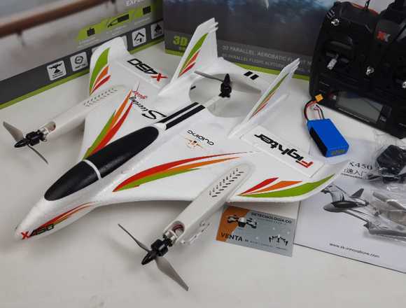 Avion y Planeador a Radio control Wltoys Xk X450 en Santiago de Cali (Municipio)