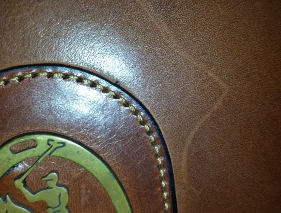 Cartera bandolera de cuero