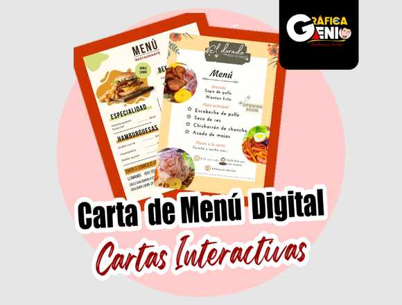 Cartas de Menu - Letreros Luminosos - Volantes en Lima (Lima 1) (Distrito)