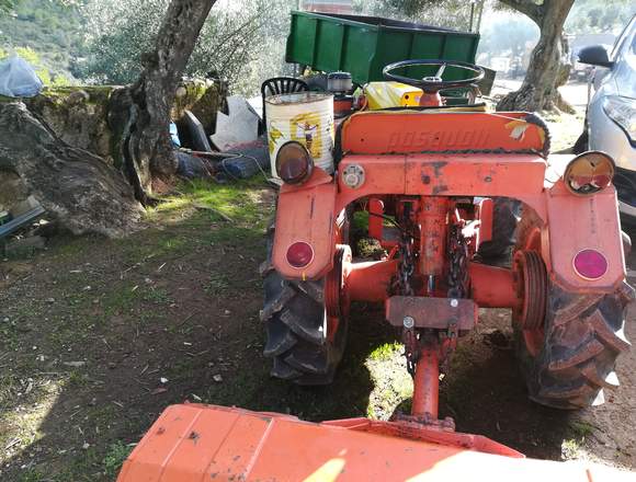 Tractor pascuali y carro