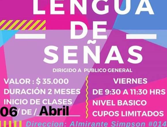 Taller Lengua de Señas en Santiago (Comuna)