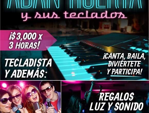 TECLADISTA CON KARAOKE Y SONIDO en Veracruz (Municipio)