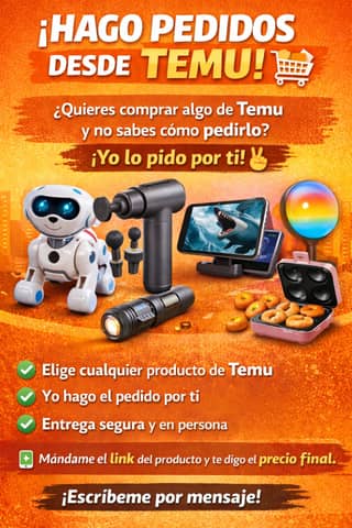 Traigo productos de Temu por encargo (te ayudo con tu pedido en Arequipa (Distrito)