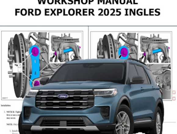 Manual de Taller Ford Explorer 2025 Ingles en Santiago (Comuna)