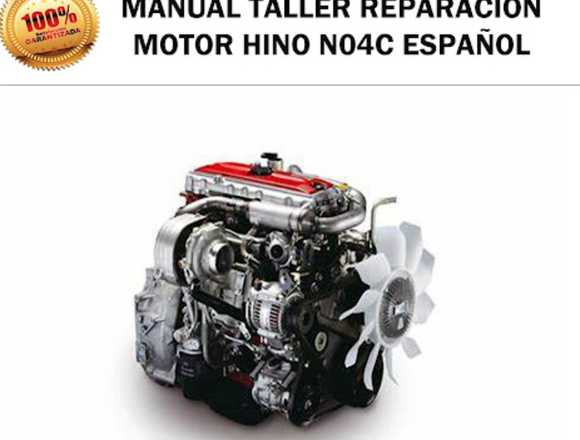Manual Taller Reparacion Motor Hino N04c Español en Álvaro Obregón (Municipio)