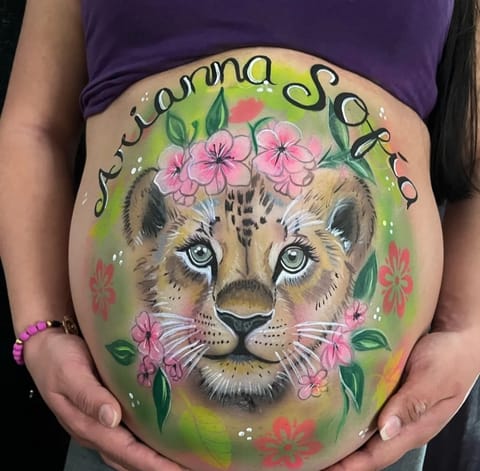Belly paint! Pintura para embarazadas en Madrid (Municipio)
