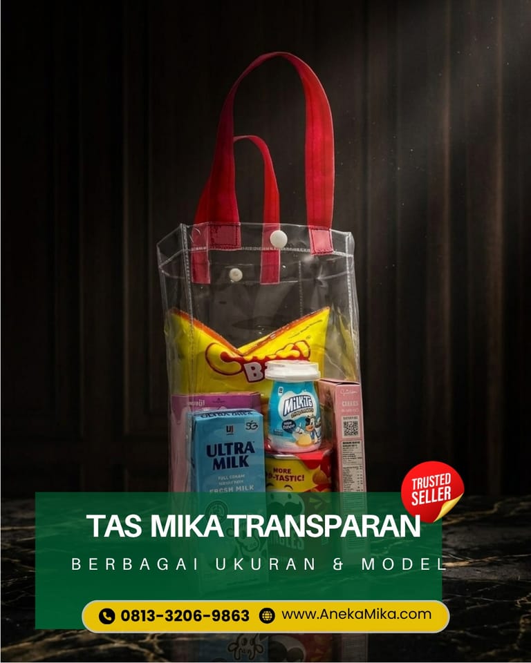 Tas Mika Transparan Grosir