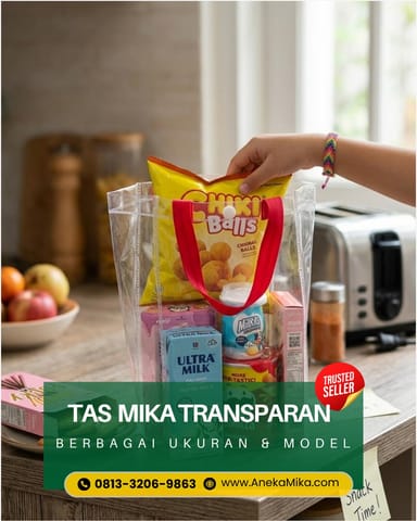 Tas Mika Transparan Grosir