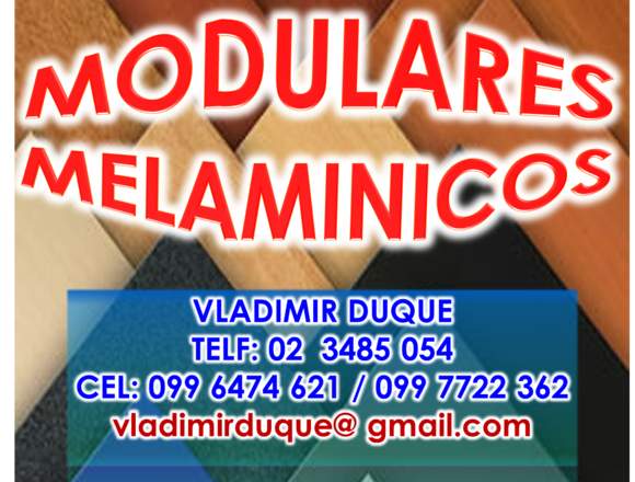 Muebles Modulares Melamínicos