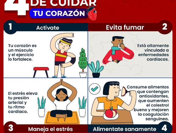 4 formas de cuidar tu corazón en Cuauhtémoc (Municipio)