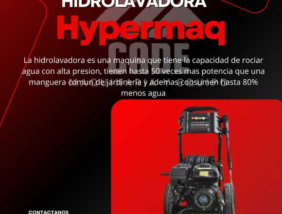VENTA DE HIDROLAVADORA HYPERMAQ en Ecatepec de Morelos (Municipio)
