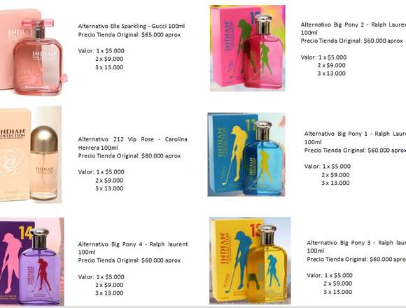Perfumes Mujer Rico Aroma en Santiago (Comuna)