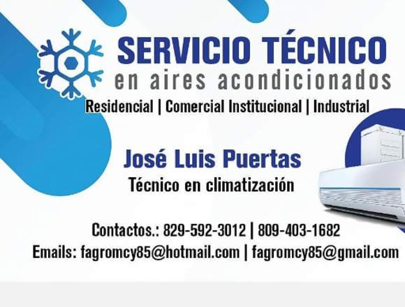 Servicio Técnico en aires acondicionado en Santo Domingo de Guzmán (Municipio)
