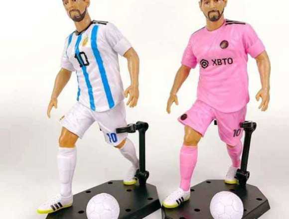 Figuras de Messi, Cristiano Ronaldo, Mbappe en Ciudad de Guatemala (Municipio)