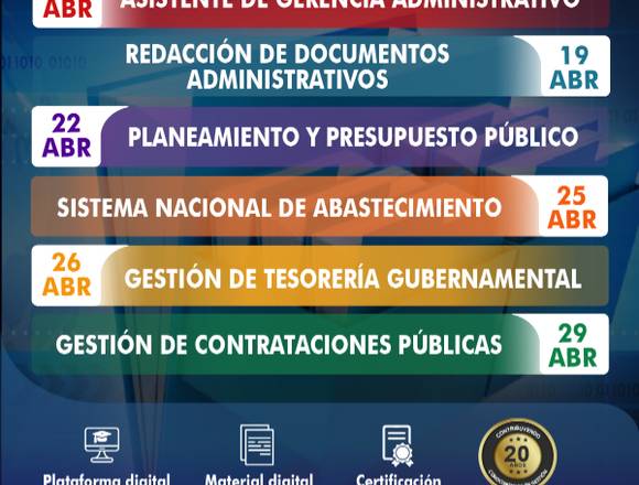 CURSO DE ESPECIALIZACIÓN ABRIL 2022 IGC en Lince (Lima 14) (Distrito)