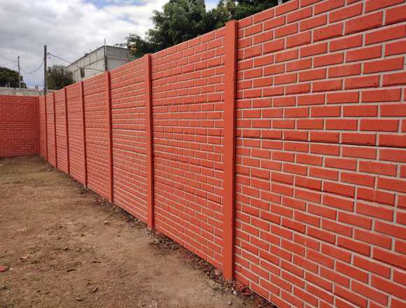 PAREDES PREFABRICADAS IMITACION LADRILLO en Ciudad de Guatemala (Municipio)