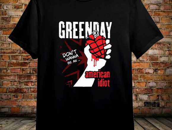 Remeras puro algodon rockeras