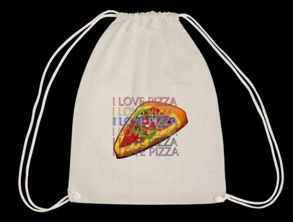 Bolso 'i love pizza' NUEVO ENVIO INCLUIDO