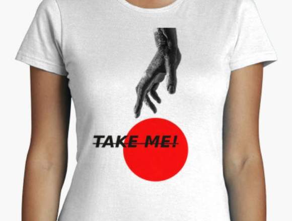 Camiseta take me nueva