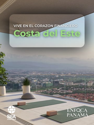 Apartamento en Costa del Este desde $595K|130 m² con espacio flexible en Panamá (Distrito)