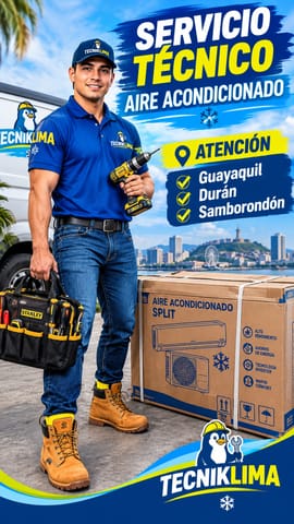 Servicio Técnico de Aires Acondicionados en Guayaquil (Cantón)