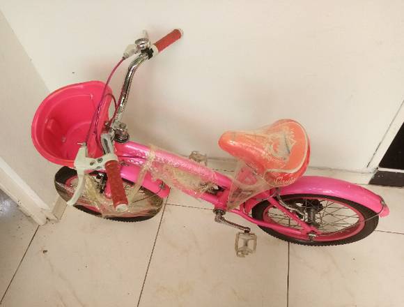 Bicicleta para niña color rosado en Bogotá, D.C. (Municipio)