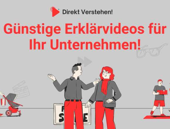 Einmalig günstig Erklärvideo für Ihr Unternehmen!