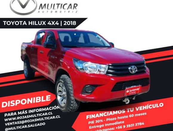 TOYOTA HILUX 4X4 DIÉSEL en Puerto Montt (Comuna)