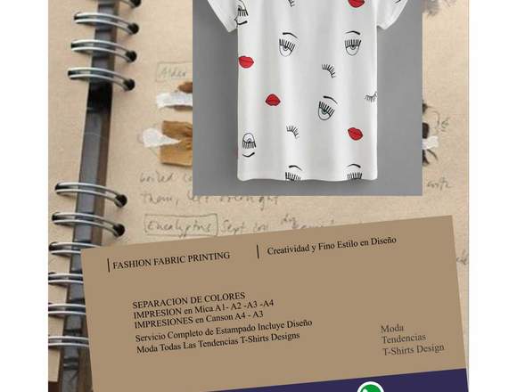SERVICIO DE DISEÑO GRÁFICO TEXTIL en Lima (Lima 1) (Distrito)