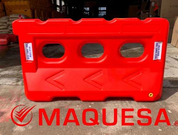 BARRERA PLASTICA MAQ4 COLOR NARANJA BLACK WEEK en Huehuetenango (Municipio)