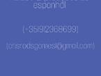 Aulas/Explicações de espanhol online em Covilhã (Concelho)