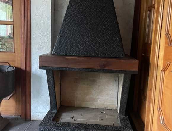 VENDO CHIMENEA de FIERRO MARTILLADO CUPERFI en Los Ángeles (Comuna)