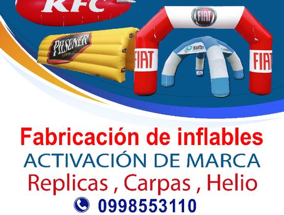 PUBLICIDAD INFLABLE REPLICAS INFLABLES en Ambato (Cantón)