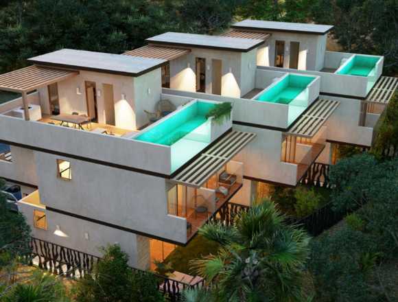 Hermosas casas de lujo en Preventa Villa Esmeralda en Tulum (Municipio)