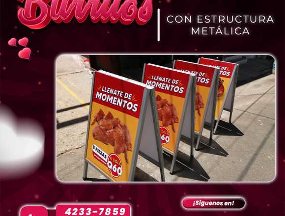 BURRITOS CON ESTRUCTURA METALICA en Ciudad de Guatemala (Municipio)