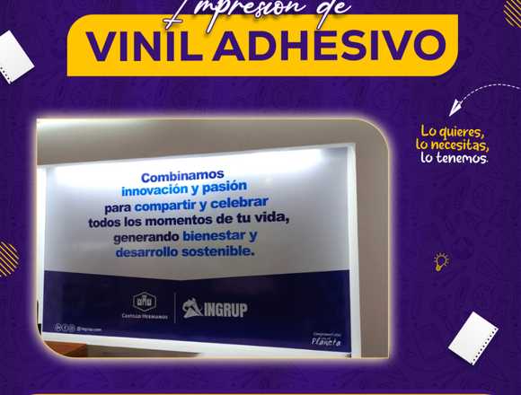 VINIL ADHESIVO!!!!!!!!!!!! en Ciudad de Guatemala (Municipio)