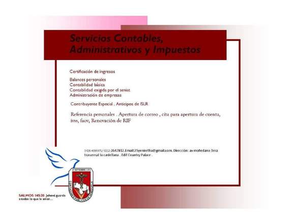 SERVICIOS CONTABLES
