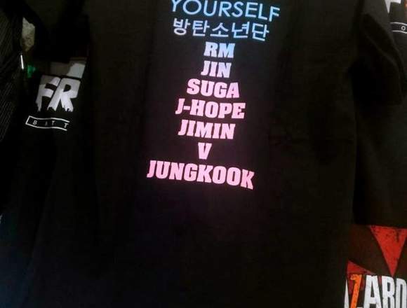 Camisas BTS unisex love en Ciudad de Guatemala (Municipio) – Foto 2 de 2