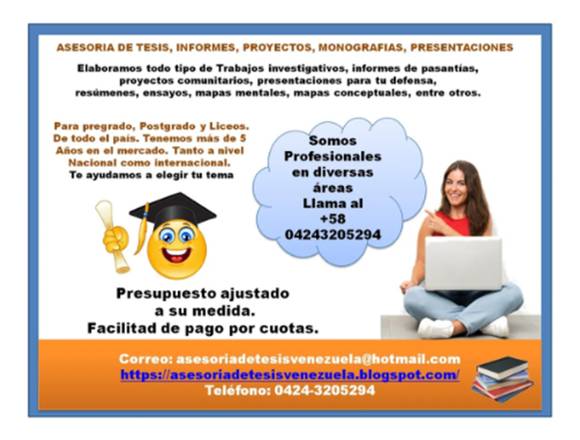 Ofrezco Consultas O Asesorias De Tesis De Grado en Chordeleg (Cantón)