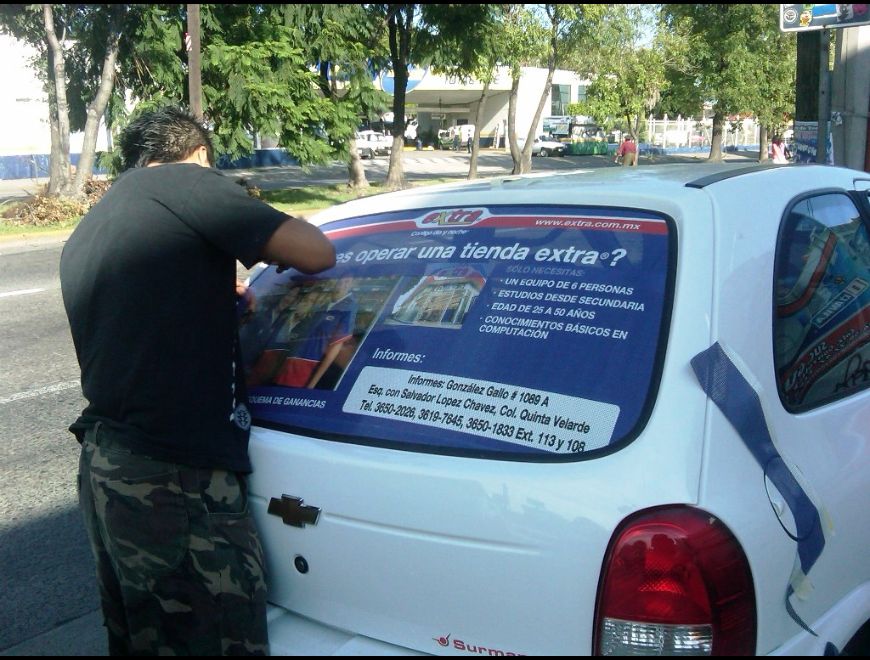 Rotulación Vinil Calca Vehículo Negocio Wrapping en San Pedro Tlaquepaque (Municipio)