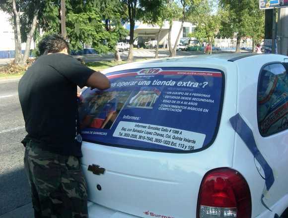 Rotulación Vinil Calca Vehículo Negocio Wrapping en San Pedro Tlaquepaque (Municipio)