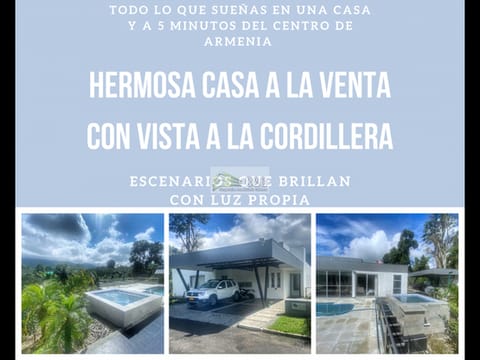 CASA CAMPESTRE A 10 MIN. DEL CENTRO ARMENIA REF 3640