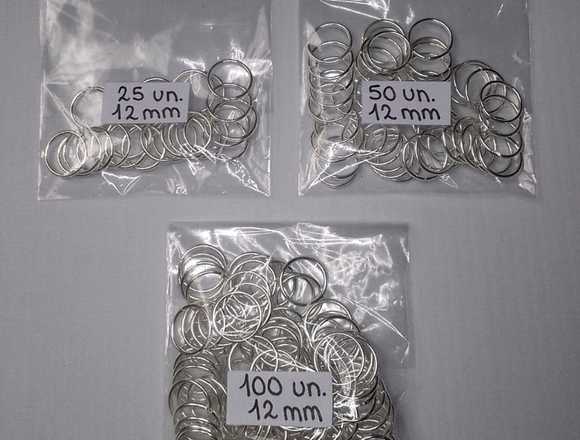 Argollitas 12mm para trenzas y peinados en Lanús (Localidad)