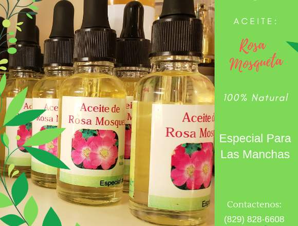 Aceite Rosa Mosqueta 100% Natural en Santo Domingo de Guzmán (Municipio)