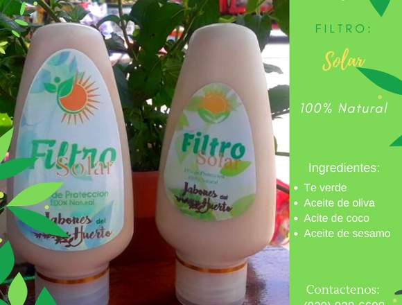 Filtro Solar 100% Natural en Santo Domingo de Guzmán (Municipio)