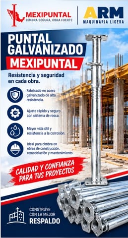 Mexipuntal Galvanizada en Venta